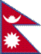 Small Nepalese Flag